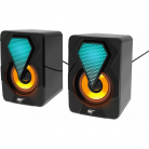 Акустическая система 2.0 HAVIT GAMENOTE HV-SK210mini Gaming с RGB подсветкой USB 6 Bт.