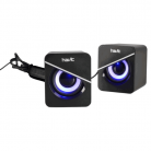 Акустическая система 2.0 HAVIT HV-SK717 с подсветкой USB 6 Вт.