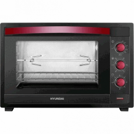 Мини-печь Hyundai MIO-HY102 50л черный/красный