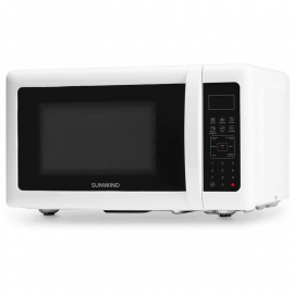 Микроволновая печь SUNWIND SUN-MW005 белый/черный 700Вт, 20л