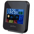 Часы - метеостанция Perfeo Blax (PF-622BS)
