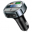 FM модулятор HOCO E70 PD30W, QC3.0 Bluetooth (черный)