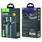Кабель Type-C на Type-C HOCO U112 Shine , 60W, 1 м (серый)
