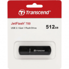 Флеш накопитель 512Gb Transcend Jetflash 700 USB3.0 (TS512GJF700) черный