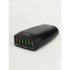 Сетевой USB Хаб LIVE-POWER H5014 6 USB port + QC3.0 + 5V/2,4A 65W