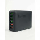 Сетевой USB Хаб LIVE-POWER H5018 6 USB port 5V/2,4A 40W