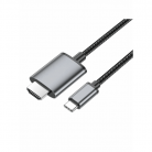 Кабель Type-C на HDMI HOCO UA27 переходник (штекер-штекер)