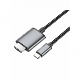 Кабель Type-C на HDMI HOCO UA27 переходник (штекер-штекер)