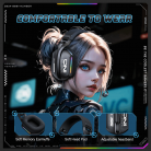 Беспроводные игровые наушники ONIKUMA GT808 black